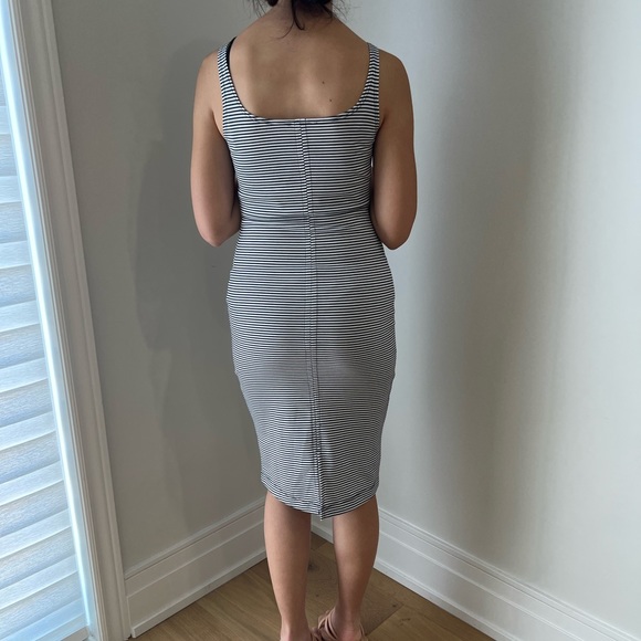 Zara striped midi dress - Picture 3 of 6